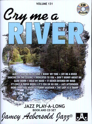 the album cover for Jamey Aebersold - Cry Me a River