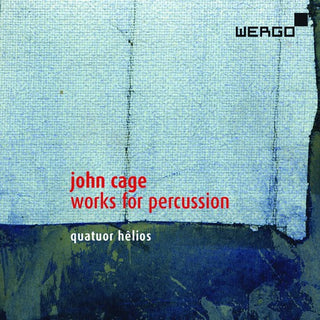 the album cover for J. CAGE - Works for Percussion