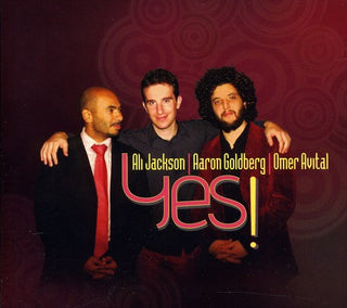 the album cover for Aaron Goldberg & Ali Jackson - Yes!
