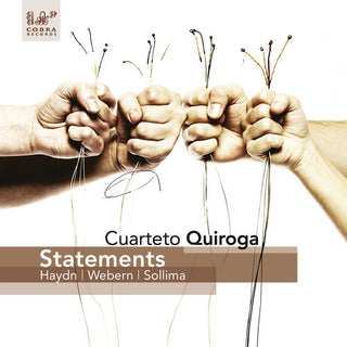 the album cover for Haydn / Cuarteto Quiroga / Ludmany / Poggio - Statements