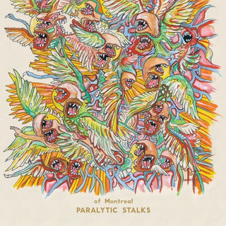 the album cover for Of Montreal - Paralytic Stalks
