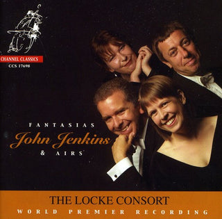 the album cover for Jenkins / Locke Consort - Fantasias & Airs