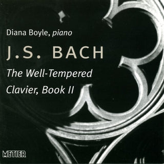 the album cover for Diana Boyle - Well-Tempered Clavier Book 2