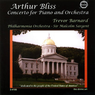 the album cover for Trevor Barnard - Concerto for Piano & Orchestra
