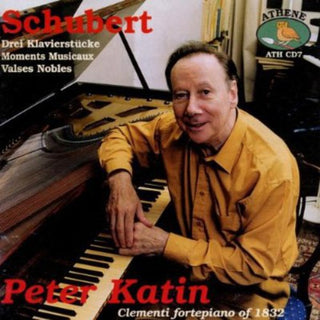 the album cover for PETER KATIN - Drei Klavierstuck