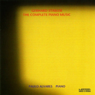the album cover for Paulo Alvares - Complete Piano Music