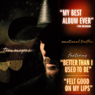 the album cover for Tim McGraw - Emotional Traffic