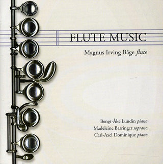 the album cover for Magnus Irving Bage - Flute Music