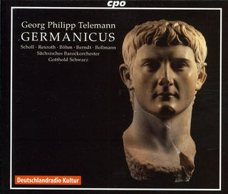 the album cover for Gotthold Schwarz - Germanicus