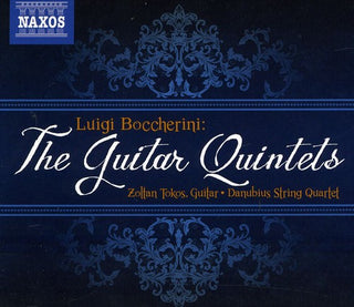 the album cover for Boccherini / Danubius String Quartet / Tokos - Guitar Quintets
