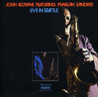 the album cover for John Coltrane - Live in Seattle
