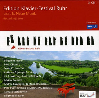 the album cover for Liszt / Levit / Armstrong - Liszt & New Music