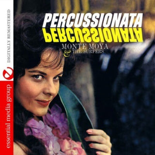 the album cover for Monte Moya - Percussionata