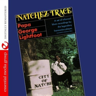 the album cover for Papa George Lightfoot - Natchez Trace