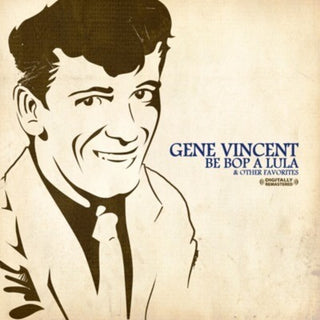 the album cover for Gene Vincent - Be Bop a Lula