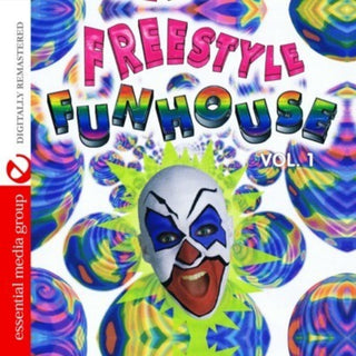 the album cover for Various Artists - Freestyle Funhouse 1 / Various
