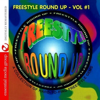 the album cover for Various Artists - Freestyle Round Up 1 / Various