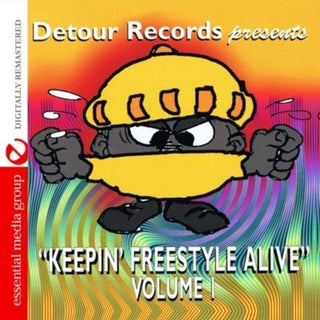 the album cover for Various Artists - Keeping Freestyle Alive 1 / Various