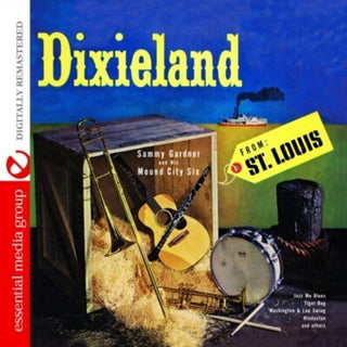 the album cover for Sammy Gardner & His Mound City Six - Dixieland from St. Louis