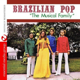 the album cover for Brazilian Pop - Musical Family