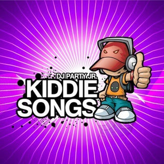 the album cover for Dj Party Jr - Kiddie Songs