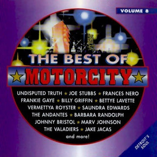 the album cover for Best Of Motorcity - Best of Motorcity Vol. 8 / Various