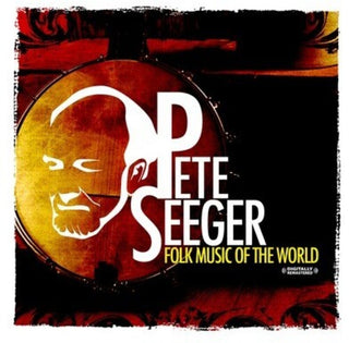 the album cover for Pete Seeger - Folk Music of the World