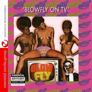 the album cover for Blowfly - On TV