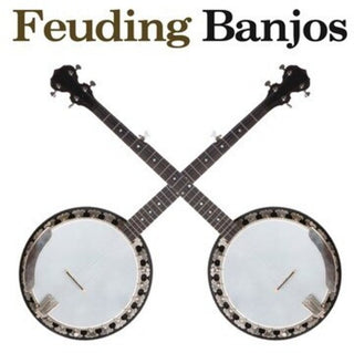 the album cover for Various Artists - Feuding Banjos / Various