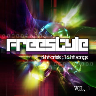 the album cover for Various Artists - Freestyle - 4 Hit Artists / 16 Hit Songs Vol. 1