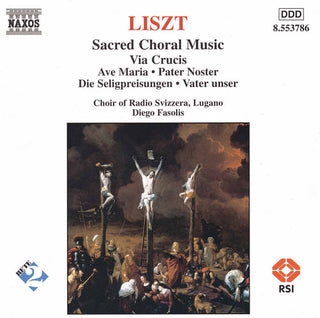the album cover for Diego Fasolis - Sacred Choral Music