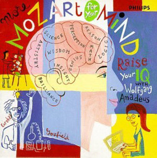 the album cover for W.A. Mozart - More Mozart for Your Mind / Various