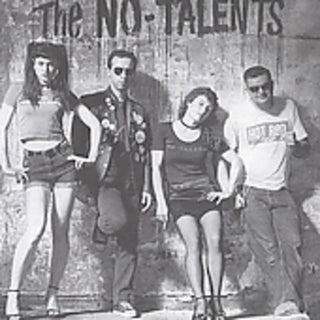 the album cover for No Talents - No Talents