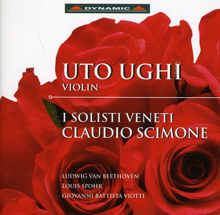 the album cover for Uto Ughi - Romance Violin & Orchestra
