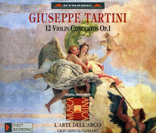 the album cover for Tartini / Guglielmo / Larte Dellarco - Violin Concertos 1