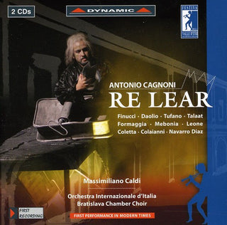 the album cover for Massimiliano Caldi - Re Lear