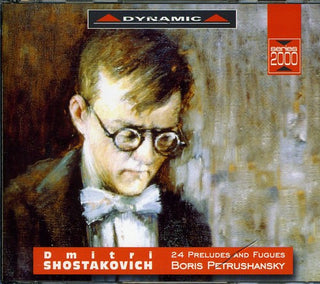 the album cover for Boris Petrushansky - 24 Preludes & Fugues Op 87