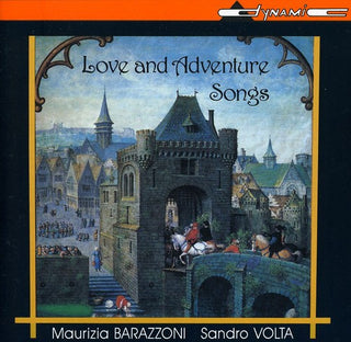 the album cover for Maurizia Barazzoni - Love & Adventure Songs / Various