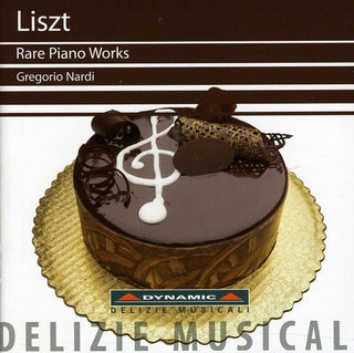 the album cover for Liszt / Nardi - Rare Piano Works