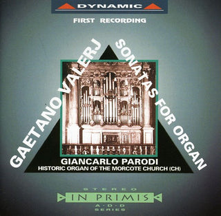 the album cover for Giancarlo Parodi - Sonatas for Organ