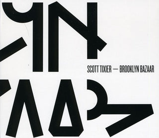 the album cover for Scott Tixier - Brooklyn Bazaar