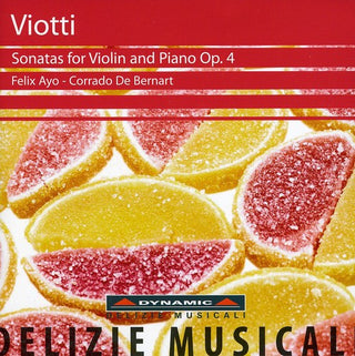 the album cover for Viotti / Ayo / Bernart - Sonatas for Violin & Piano Op. 4