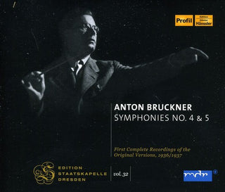 the album cover for Karl Böhm - Symphonies No. 4 & 5