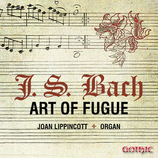 the album cover for Joan Lippincott - Art of Fugue