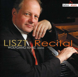 the album cover for Wolfgang Manz - Liszt Recital