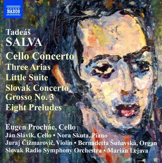 the album cover for Eugen Proch C - Cello Concerto / Three Arias / Little Suite