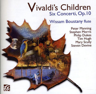 the album cover for Boustany / Manning / Vivaldi - Vivaldi's Children: Six Concerti Op. 10