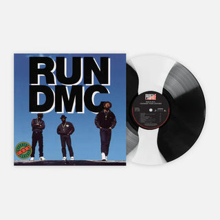 Run DMC- Tougher Than Leather - 180-Gram Black & White Stripe Colored Vinyl (VMP Pressing)
