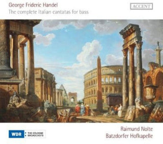 the album cover for Raimund Nolte - Complete Italian Cantatas for Bass