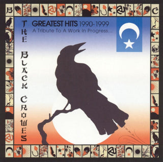 the album cover for The Black Crowes - Greatest Hits 1990-1999: A Tribute To A Work In Pr [Import]
